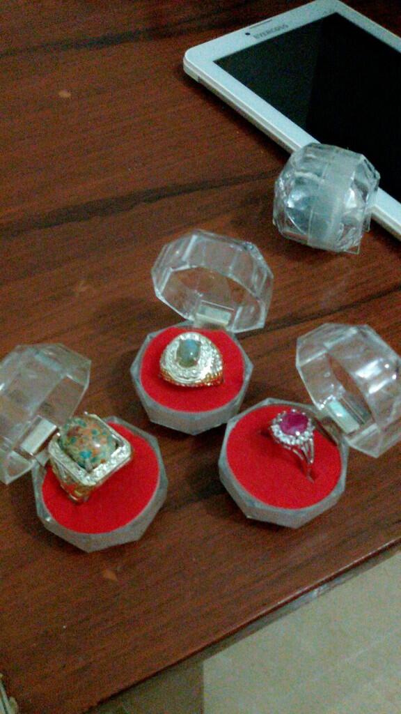 Batu Cincin Natural Murah: Kalimaya, Biduri Bulan, Safir, Zamrud, Opal, Ruby