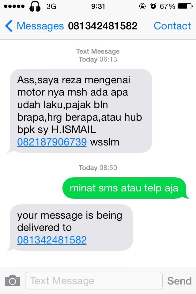 Dijual RX KING Biru Tahun 2004 FULL RENOV BARU SEMUA (JAMIN)
