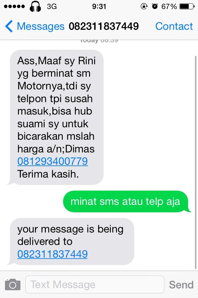 Dijual RX KING Biru Tahun 2004 FULL RENOV BARU SEMUA (JAMIN)