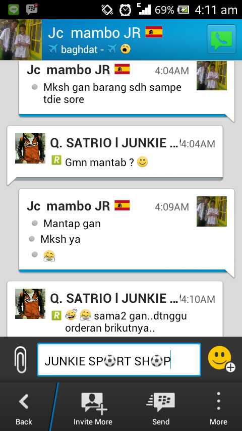 Testimonial Buyer JSS ( JUNKIE SPORT SHOP)