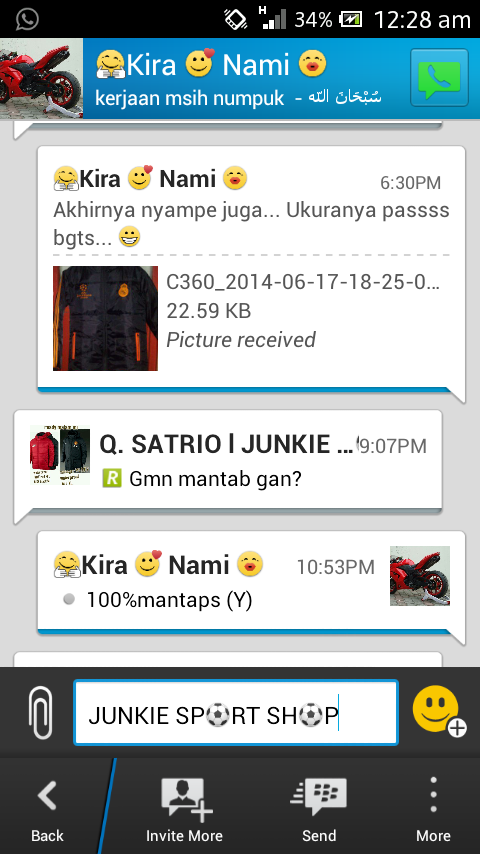 Testimonial Buyer JSS ( JUNKIE SPORT SHOP)
