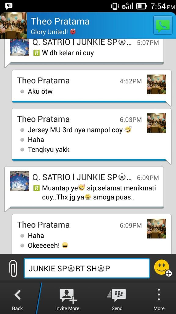 Testimonial Buyer JSS ( JUNKIE SPORT SHOP)