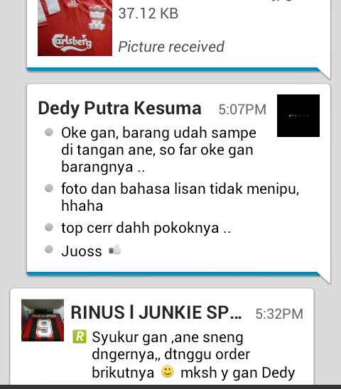 Testimonial Buyer JSS ( JUNKIE SPORT SHOP)