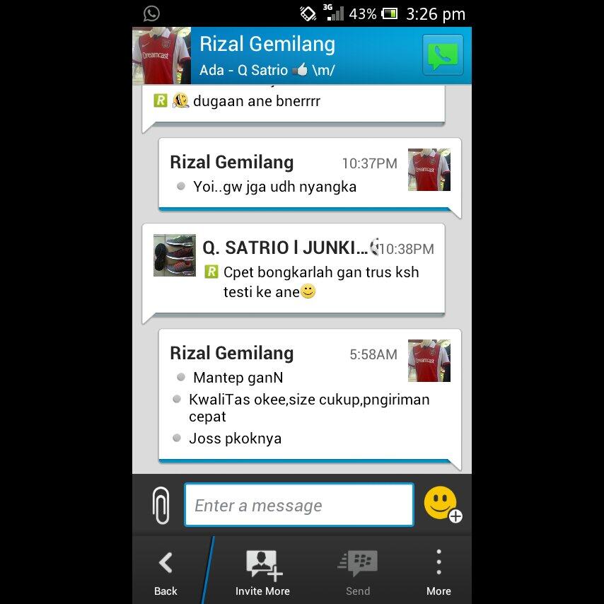 Testimonial Buyer JSS ( JUNKIE SPORT SHOP)