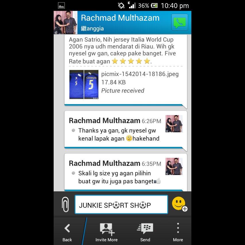 Testimonial Buyer JSS ( JUNKIE SPORT SHOP)