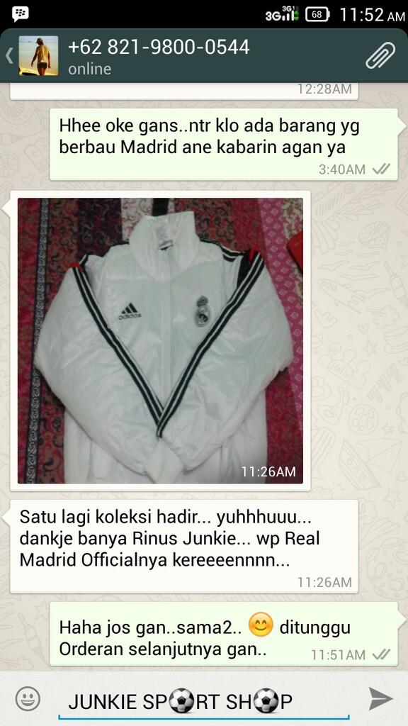 Testimonial Buyer JSS ( JUNKIE SPORT SHOP)