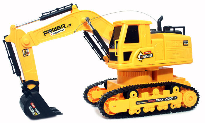 Terjual Mainan RC Alat Berat, Excavator dan Truk, Mirip 