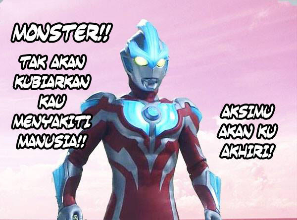 Ultraman Ginga feat iSendal (Komik Sotosop Full Gambar)