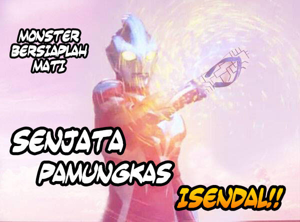 Ultraman Ginga feat iSendal (Komik Sotosop Full Gambar)