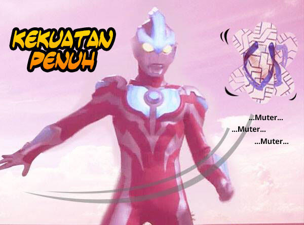 Ultraman Ginga feat iSendal (Komik Sotosop Full Gambar)