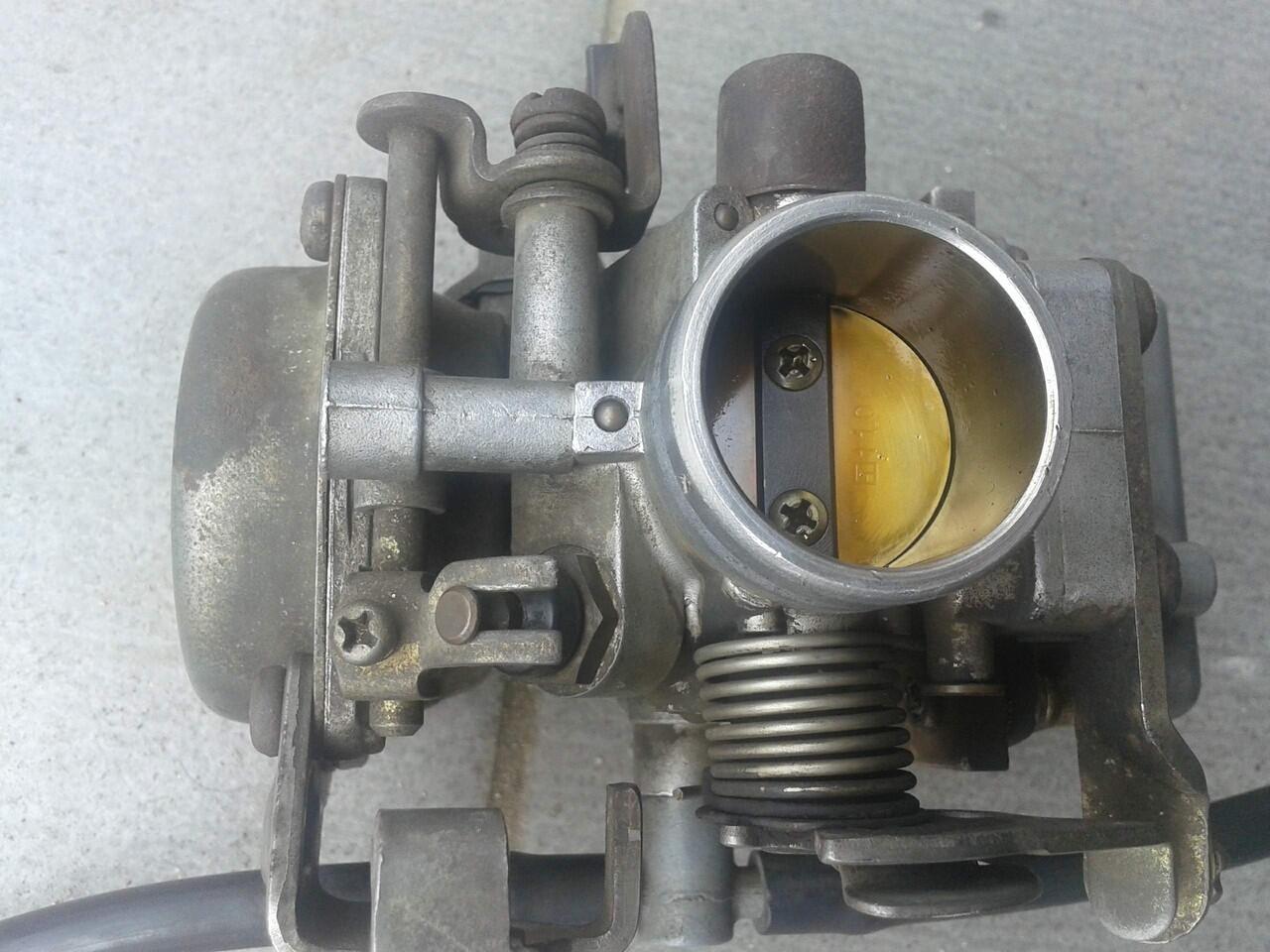 jual karburator motor scorpio Z mikuni second barang mulus orisinil