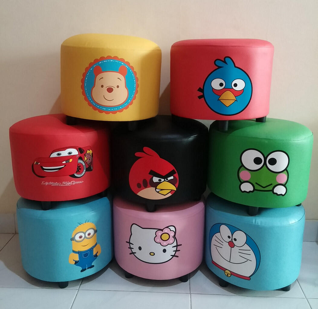 Terjual SOFA  PUFF ANAK  KARAKTER  KARTUN  KASKUS