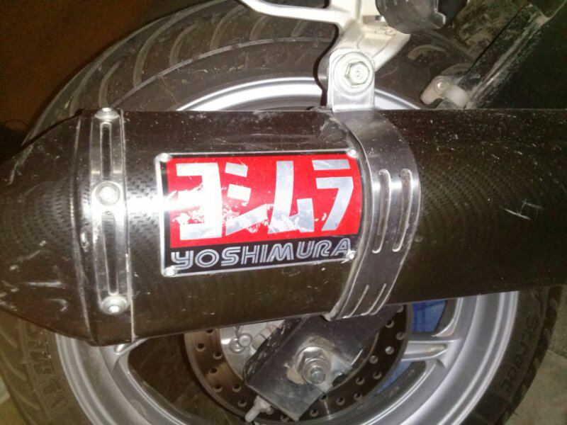 turun harga Knalpot racing Yoshimura slip on ori thailand