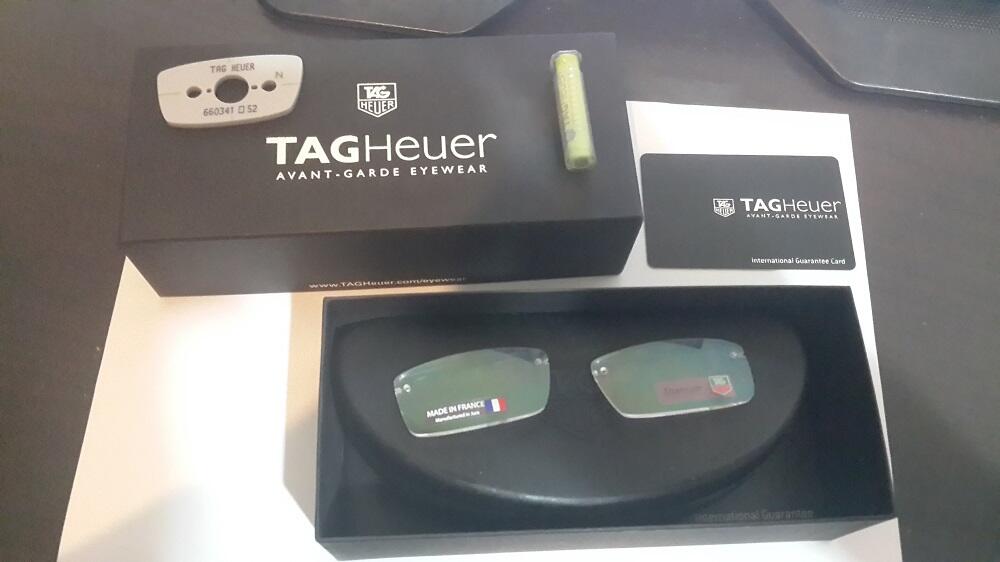 JUAL CEPAT !!! Kacamata Tag Heuer Spring Rubber 0341 Merah Original, MURAH !!!!