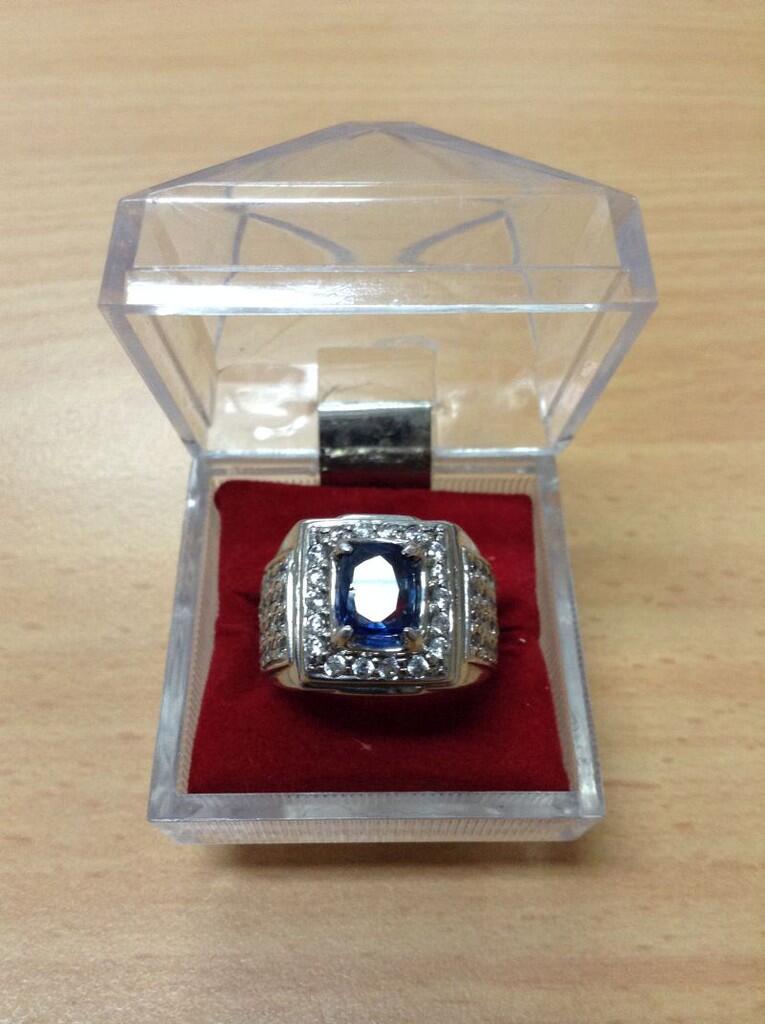 Jual Batu Blue Sapphire Plus Memo Murah Gan...