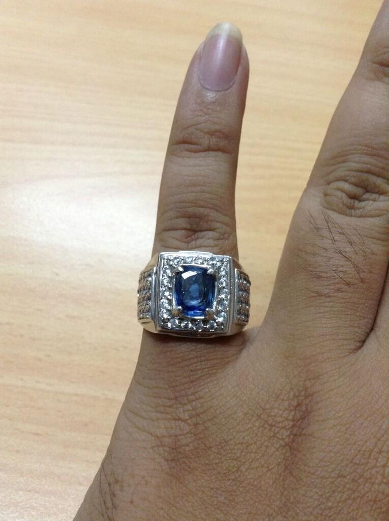 Jual Batu Blue Sapphire Plus Memo Murah Gan...