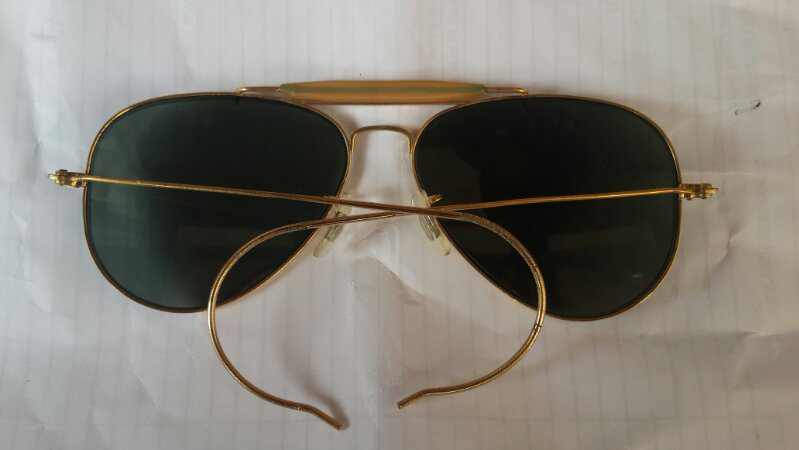 Rayban BL ODM G15 Gold Frame 58 Made in USA