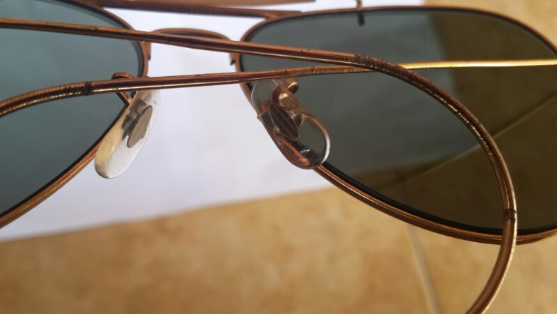 Rayban BL ODM G15 Gold Frame 58 Made in USA