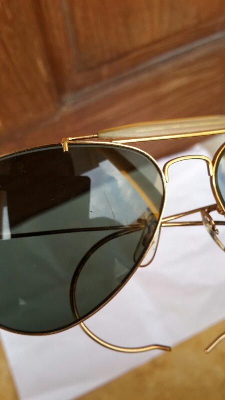 Rayban BL ODM G15 Gold Frame 58 Made in USA