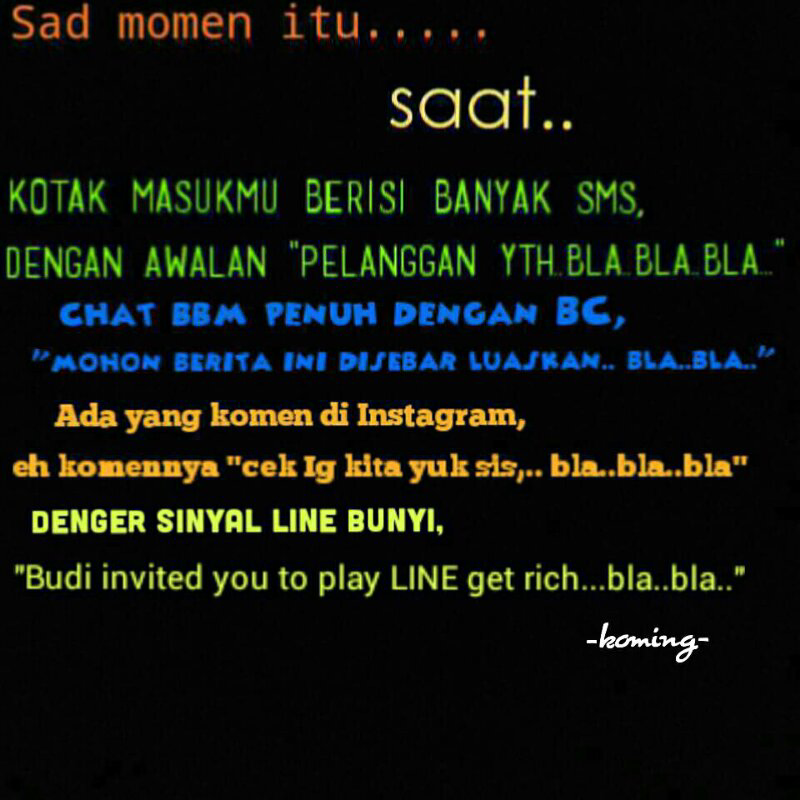 Ane mau share quote bikinan sendiri gan :D