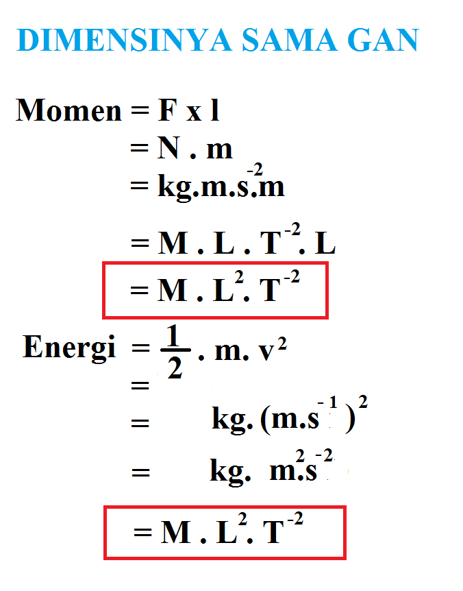 Beda Moment dan Energy