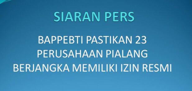 Ini 262 Perusahaan Investasi yang Tak Mempunyai Izin OJK