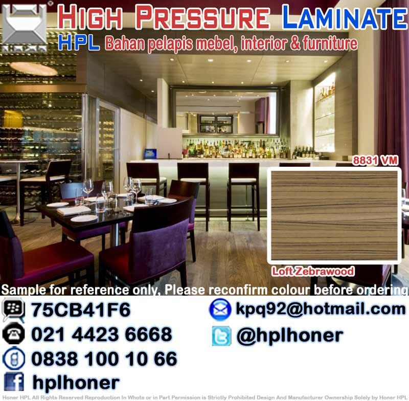 Cari Restoran Cafe Bar Lounge Rumah Makan Bistro HPL Mebel Interior 