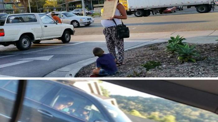 &#91;penipuan ala pengemis california&#93;Ibu dan Anaknya Ini NaikMercedes Benz Usai Mengemis