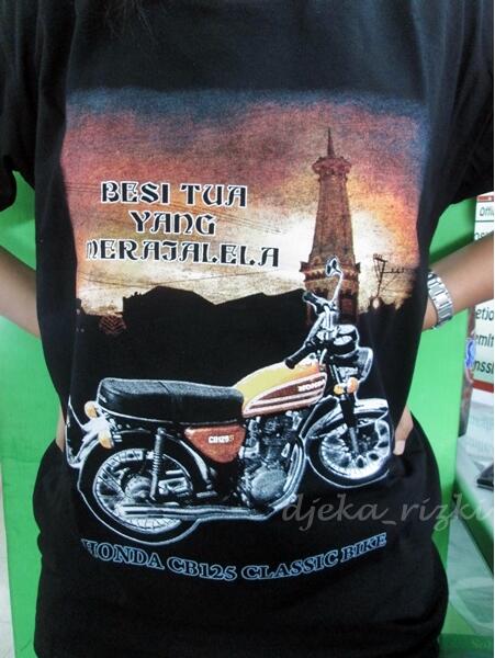 Terjual Jual Kaos  Motor  Klasik  CB  Pitung Pispot Benly 