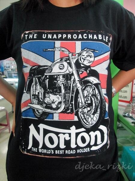 Terjual Jual Kaos  Motor  Klasik  CB  Pitung Pispot Benly 