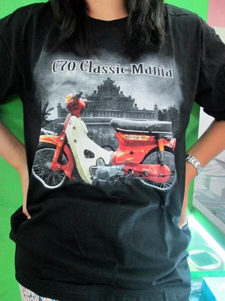 Terjual Jual Kaos  Motor  Klasik  CB  Pitung Pispot Benly 