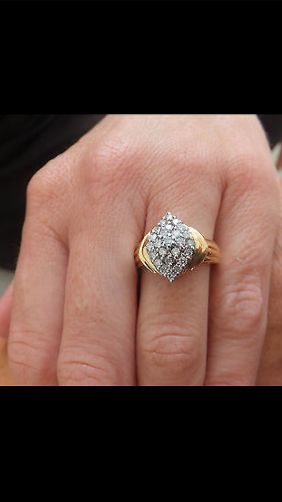 DIJUAL CINCIN BERLIAN EROPA / DIAMOND RING 0.50 CARAT 18K/750