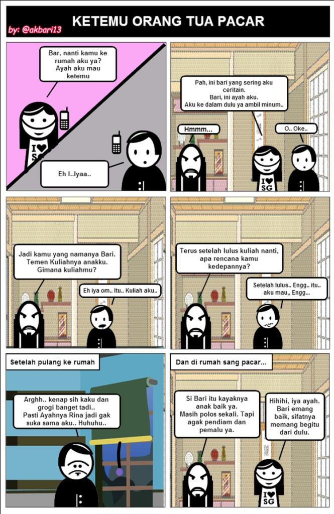 KOMIK INTROVERT by: @akbari13