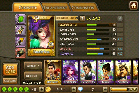 Line: Let's Get Rich (Nano+25, Beatrice+20)
