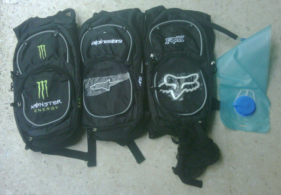 aneka tas for bikers ( tas ransel ,tas hardcase, tas pinggang ,hydrobag, etc)