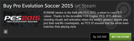 &#91;LOUNGE&#93; PES 2015 PC | Steam Online Community (ORIGINAL)