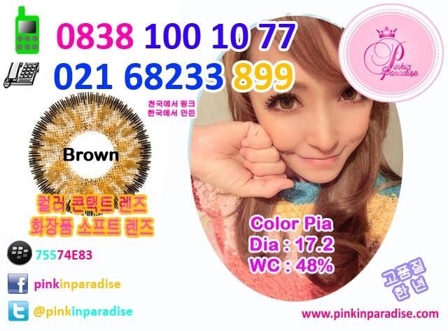 Softlens Colour PIA Diameter 17.2 mm Water 38% *BELI 1 PASANG DAPAT 2 PASANG