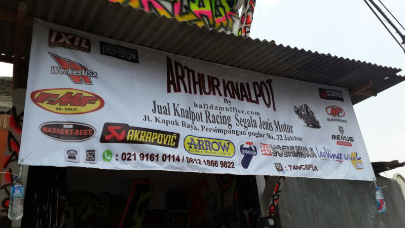 knalpot vixion.byson.ninja.r15.r25.m4. etc