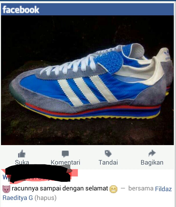 WTS TUBULAR RUNNER ORIGINAL MURAH