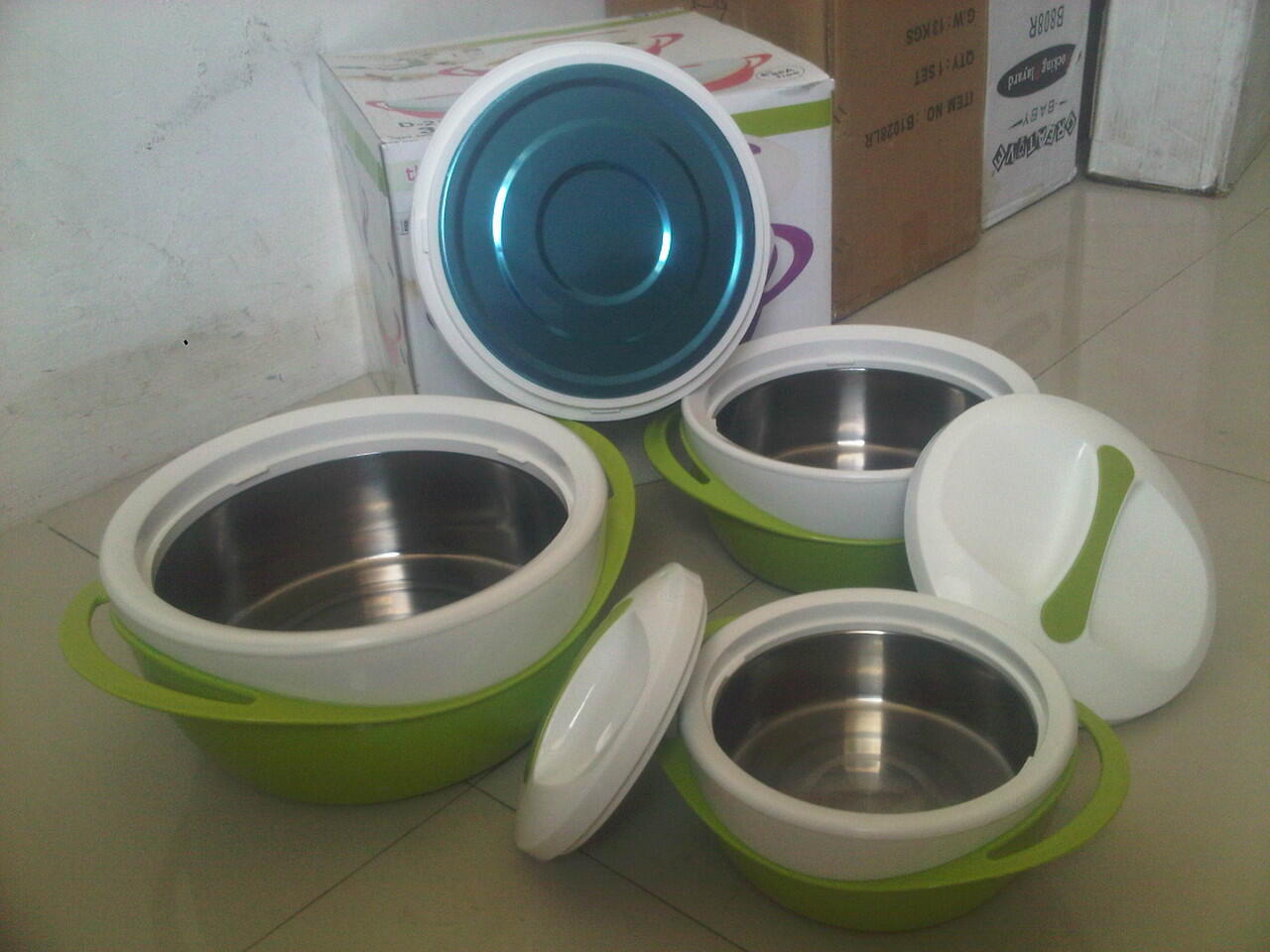THERMO CONTAINER LUNCH SET Kotak Makan Siang Tahan Panas