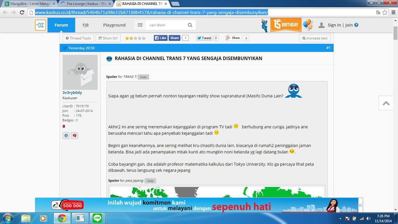 Begini lah jadinya kalo bikin Thread sambil Mabok (NGAKAK INSIDE)
