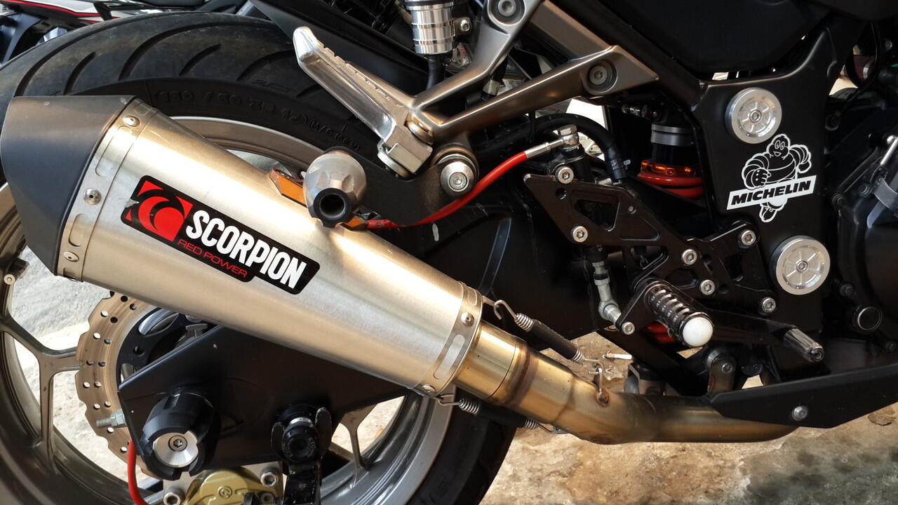 Knalpot Scorpion fs ORI