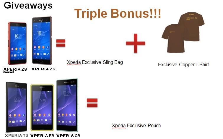 &#91;Event&#93; Sony Xperia The Power Of Three Weekend Promo...!!!