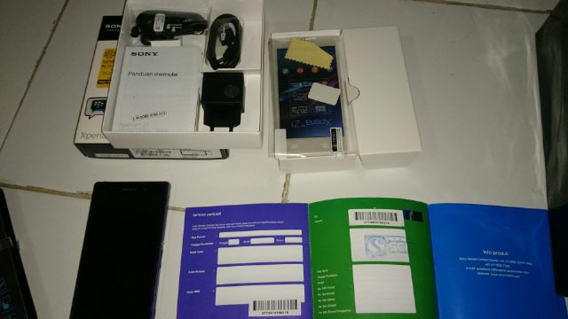 XPERIA Z1 PURPLE SURABAYA