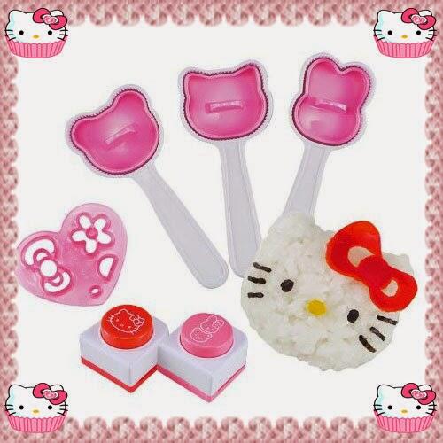 Pencetak Cetakan Nasi Rice Sushi Mold Set Bento Tools Nori Seaweed Cutter Puncher Hel