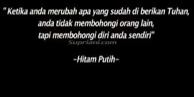 Kata Bijak di Hitam Putih