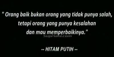 Kata Bijak di Hitam Putih