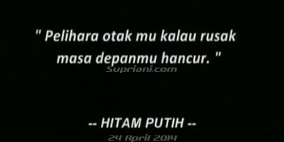 Kata Bijak di Hitam Putih