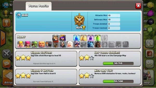 jual id Clash of clans lvl 78 TH 9 (pensiun)