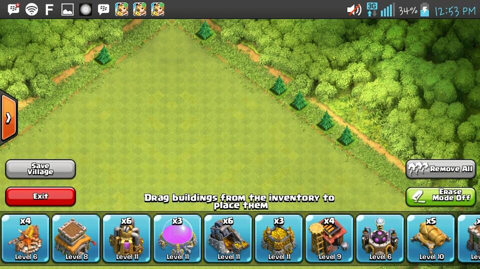 clash of clans coc th8 lv78 hampir mentok builder 4 gems 1200an depok murah